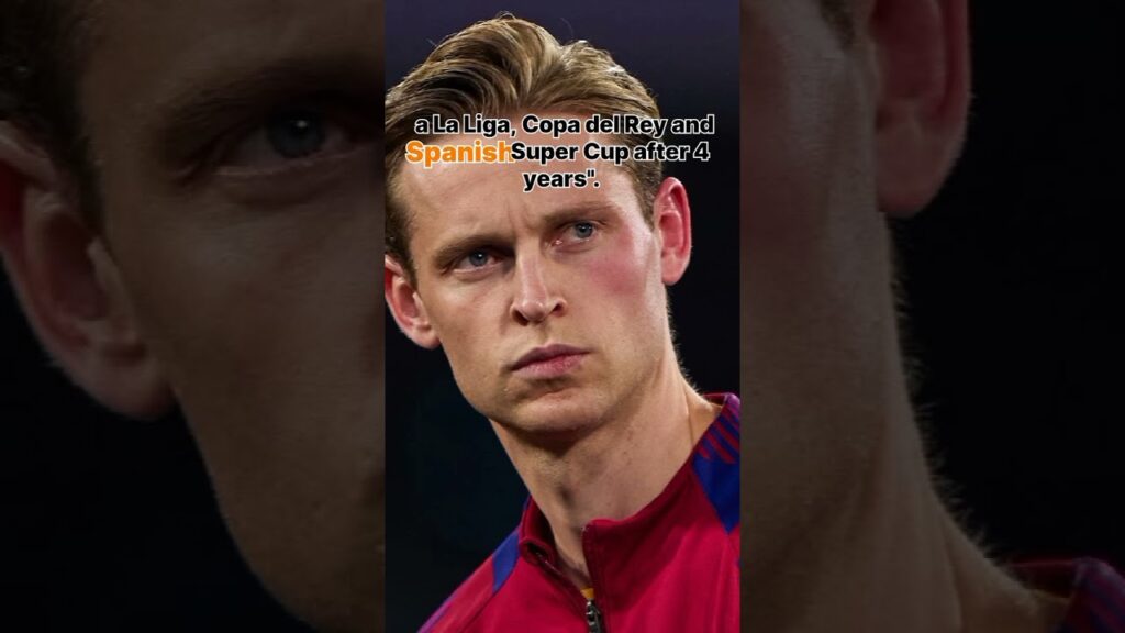 Frenkie de Jong says it all...#frenkie #frenkiedejong #football #fcbarcelona #barcelona #shorts