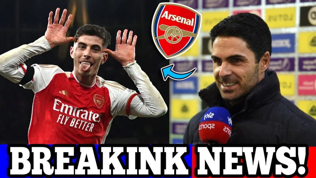 Why KaiHavertz is not playing for Arsenal against Brentford as Mikel Arteta has suffered a huge blow