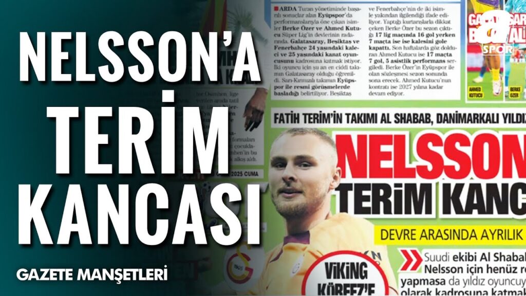 Victor Nelsson'a Fatih Terim Kancası! / A Spor / Sabah Sporu / 03.01.2025