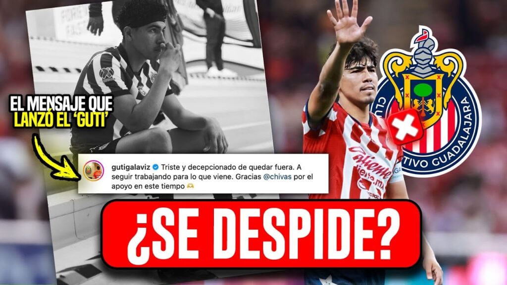 NOTICIAS CHIVAS / ERICK GUTIERREZ SE DESPIDE DEL REBAÑO CON MENSAJE EN REDES? / RUMORES CHIVAS