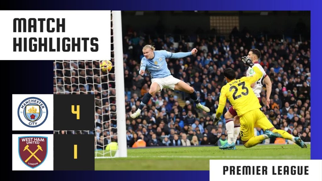 Manchester City - West Ham United | 4:1 | Highlights | Premier League 2024-25 | man city west ham
