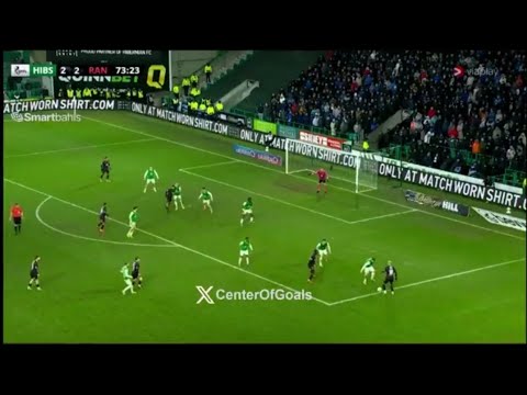 Martin Boyle Goal - Hibernian Vs Rangers (3-3) All Goals Results & Extended Highlights 2024.