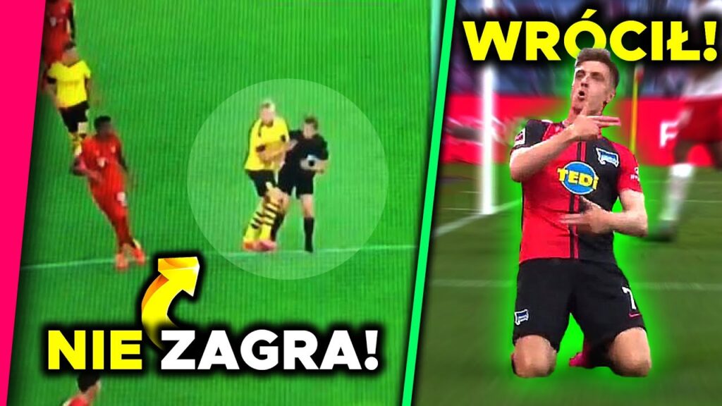 Sędzia WPADŁ i KONTUZJOWAŁ Erlinga Haalanda! Krzysztof Piątek strzelił GOLA! | LANDRI