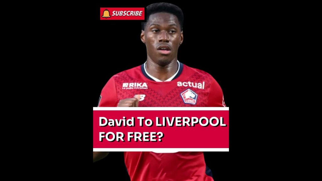 Jonathan David to Liverpool FOR FREE? ⚽️ #premierleague #liverpoolfc