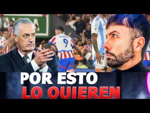 🇵🇾GUSTAVO ALFARO Revolucionó PARAGUAY. Argentino REACCIONA a Paraguay 2 Argentina 1. Eliminatorias