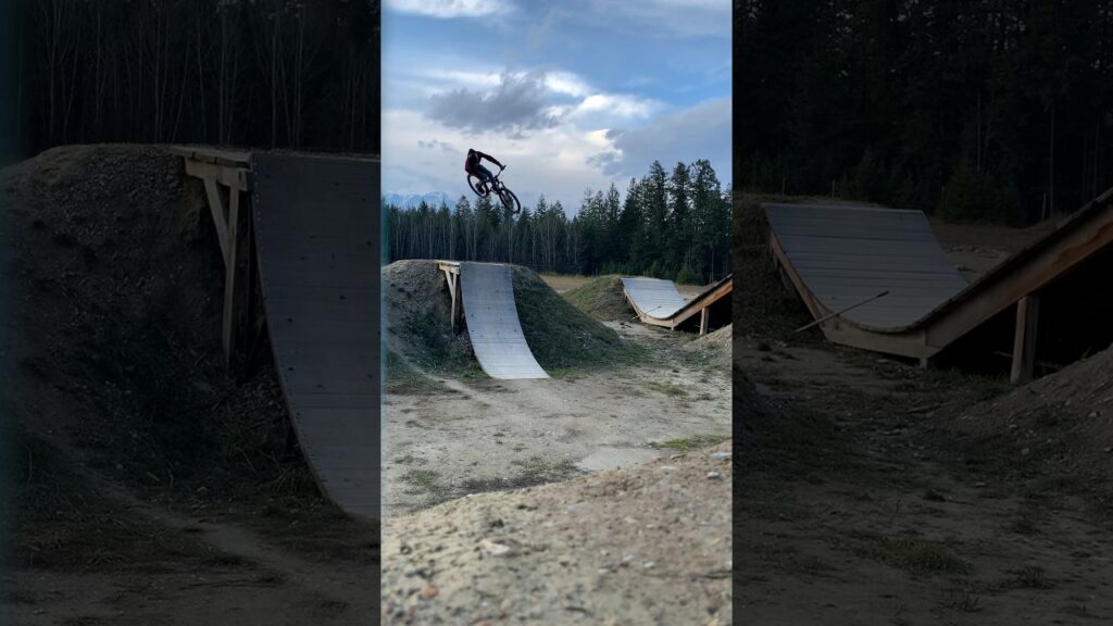 Chill dirt jump session #mtb #dirtjumps #bike