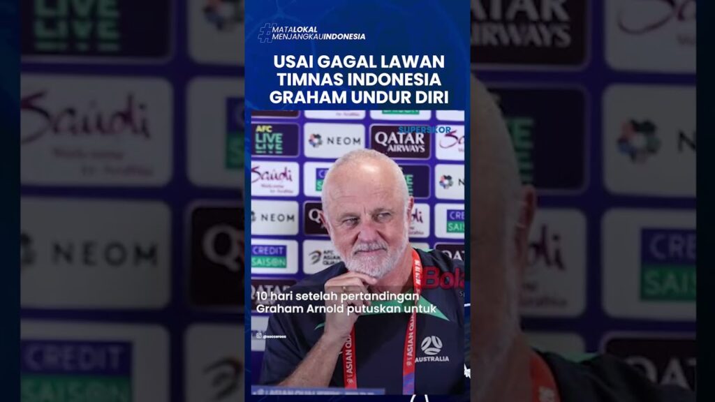 SEAKAN KENA MENTAL! Graham Arnold Mendadak Mundur dari Pelatih usai Gagal Kalahkan Timnas Indonesia