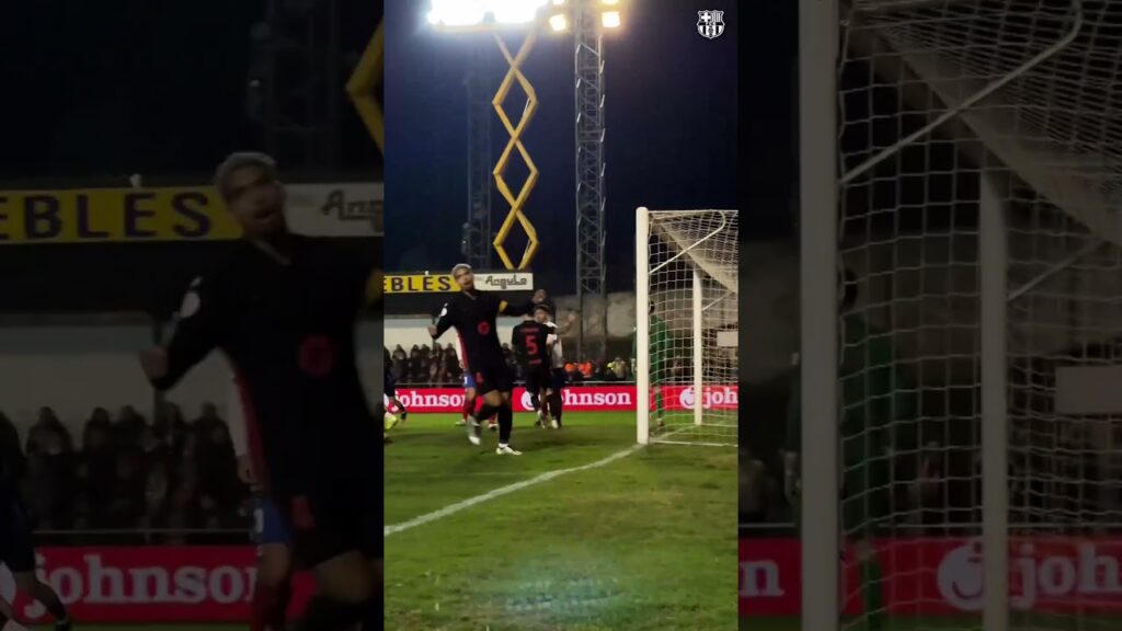 Robert Lewandowski's first goal of 2025! 💥 #fcbarcelona #shorts