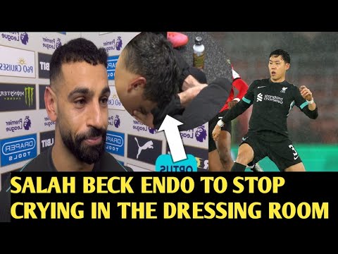 ✅Salah's Heartfelt Support for Wataru Endo After Tough Match against Southampton ✅
