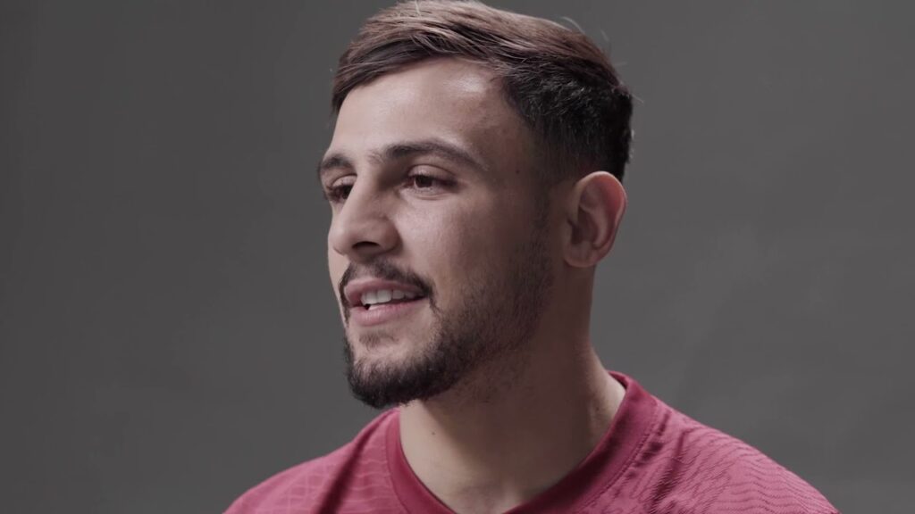 حوار مع اللاعب بسام الراوي أبرز مدافعي منتخبنا الوطني ، يحدثنا عن حلمه في اللعب في كأس العالم‬⁩ 2022