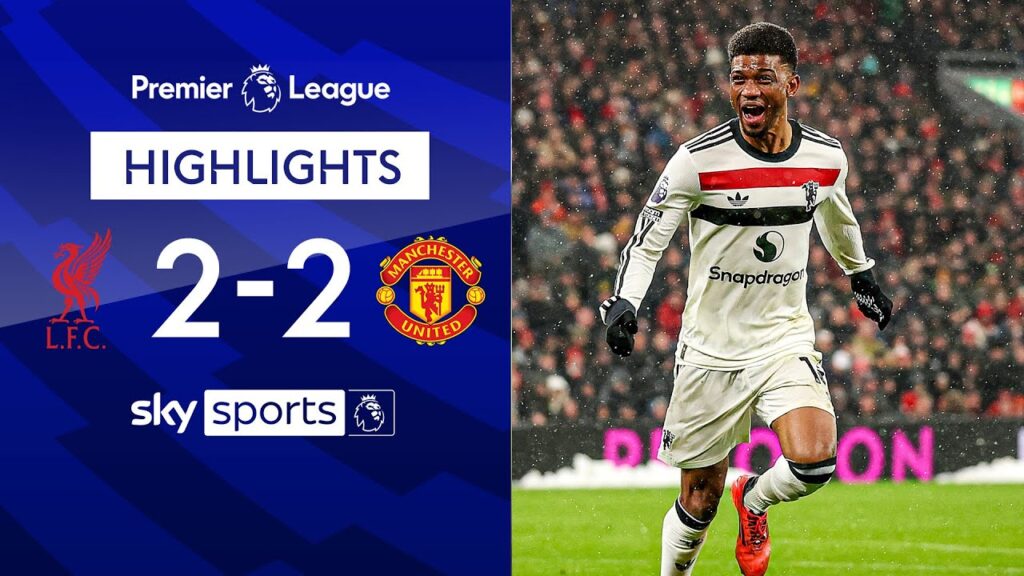 WHAT A GAME 😲 | Liverpool 2-2 Manchester United | Premier League Highlights