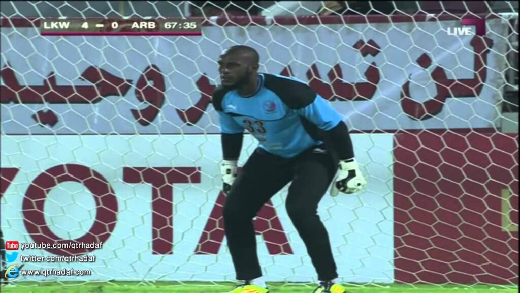 هدف العربي الاول بوعلام خوخي - لخويا vs العربي - دوري نجوم قطر 2013