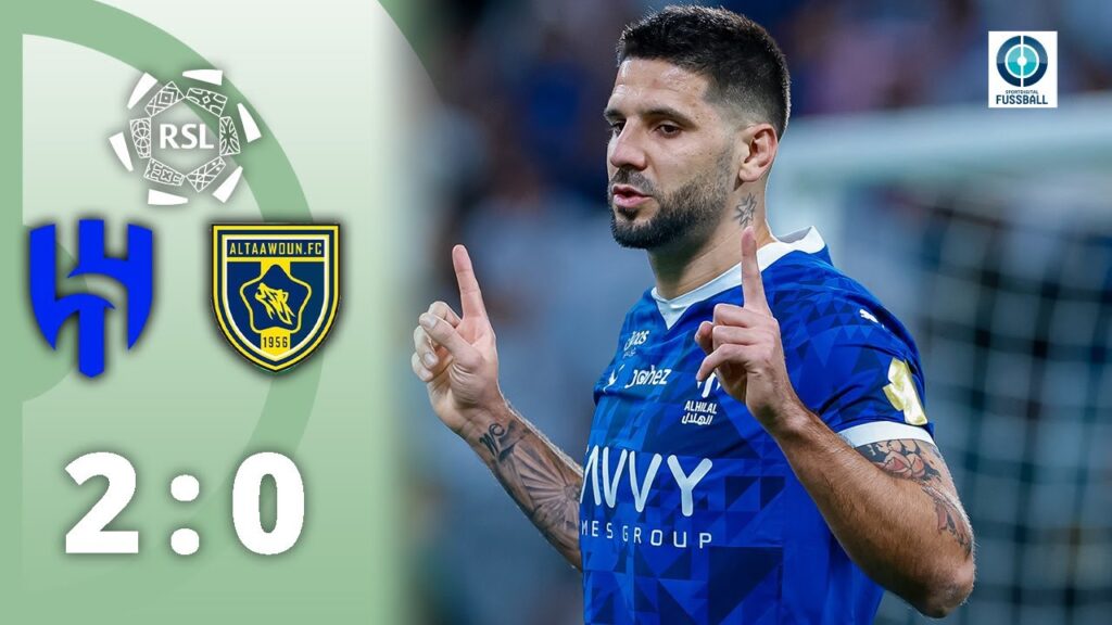 Neymar wird gefeiert, Mitrović trifft erneut! Al-Hilal weiterhin perfekt | Al-Hilal - Al-Taawoun