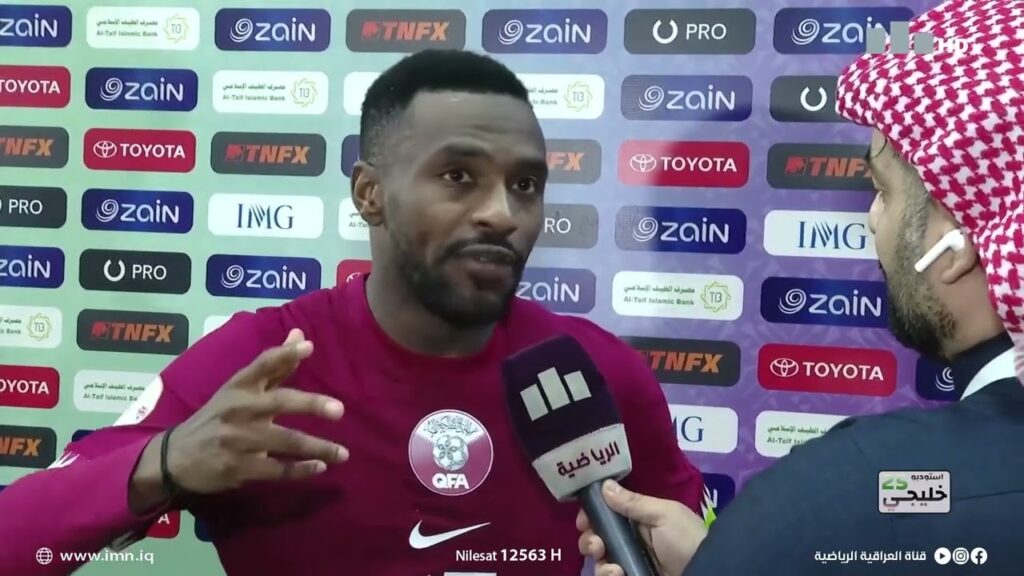 اللاعب القطري إسماعيل محمد: هذه ليست نهاية المطاف لدينا مباراة قادمة اللاعب القطري إسماعيل محمد: هذه ليست نهاية المطاف لدينا مباراة قادمة