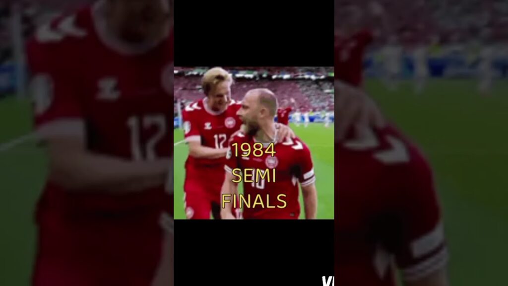 Denmark Euro History (1960-2024)🇩🇰🇩🇰 #euro2024 #football #footballshorts
