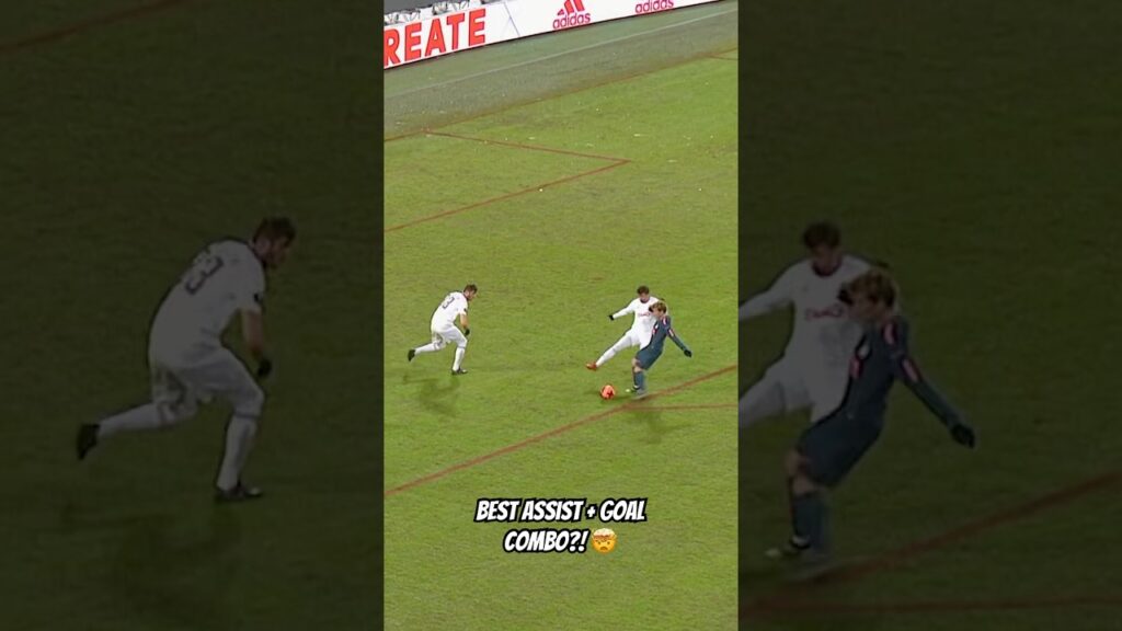 The assist 😍 the finish 😎