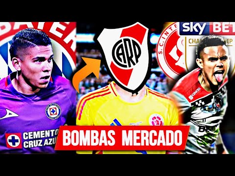 💣 RIVER x COLOMBIANO 🇨🇴 CONFIRMADO | NICO RODRÍGUEZ A INGLATERRA?  | KEVIN MIER X BAYERN FAKE?