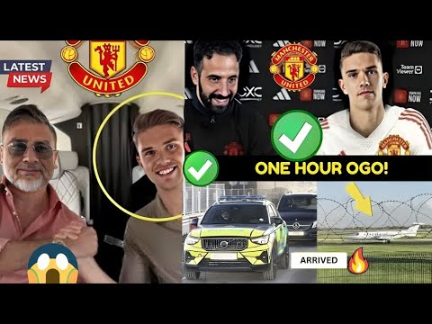 🚨IT'S OFFICIAL!✈️MANCHESTER UNITED NEW SIGNING🔥CONFIRMED✅ Gyokeres Arrive #manunitednewstoday