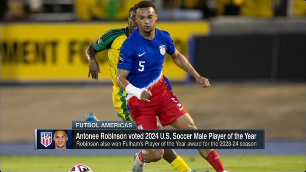 Antonee Robinson wins #USMNT Player of the year over Christian Pulisic