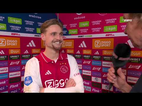 Taylor: "Ik sta met alle liefde linksbuiten als dat moet" | Ajax - Almere City 3-0 | #AJAALM