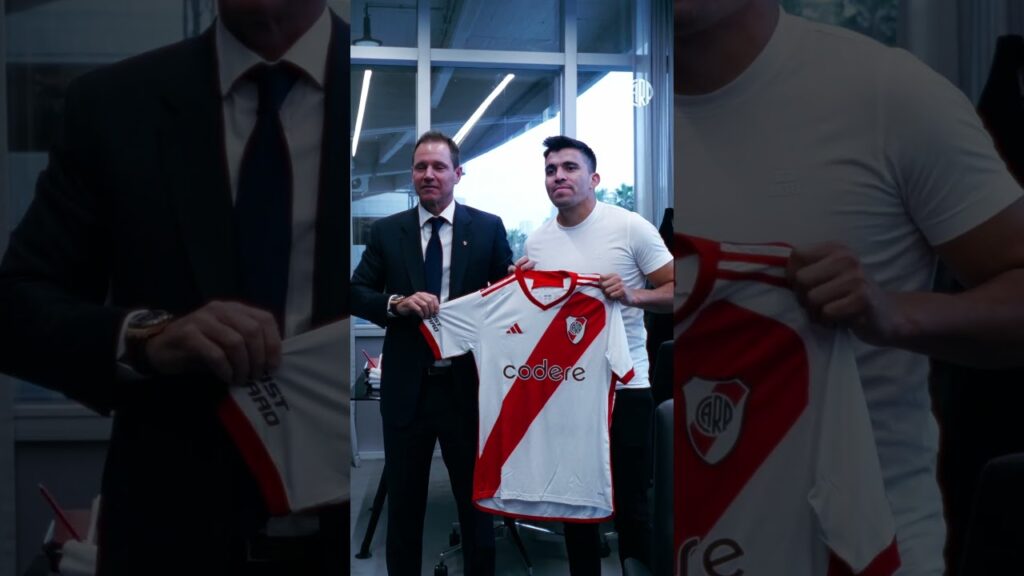 El Día 1 de Marcos Acuña como jugador de River 🤍❤️🤍