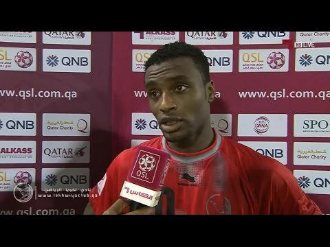 لخويا 2-1 السيلية ( لقاء مع اسماعيل محمد )