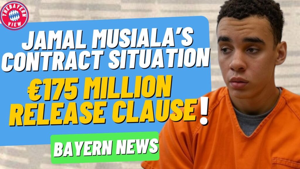 Jamal Musiala’s Contract Situation! Demanding €175 million release clause! 😡😡🤬🤬 -Bayern News