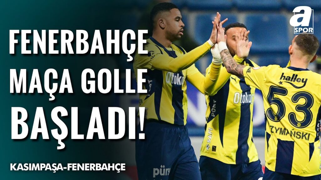 GOL Youssef En-Nesyri | Kasımpaşa 0-1 Fenerbahçe | Ziraat Türkiye Kupası B Grubu | 09.01.2025