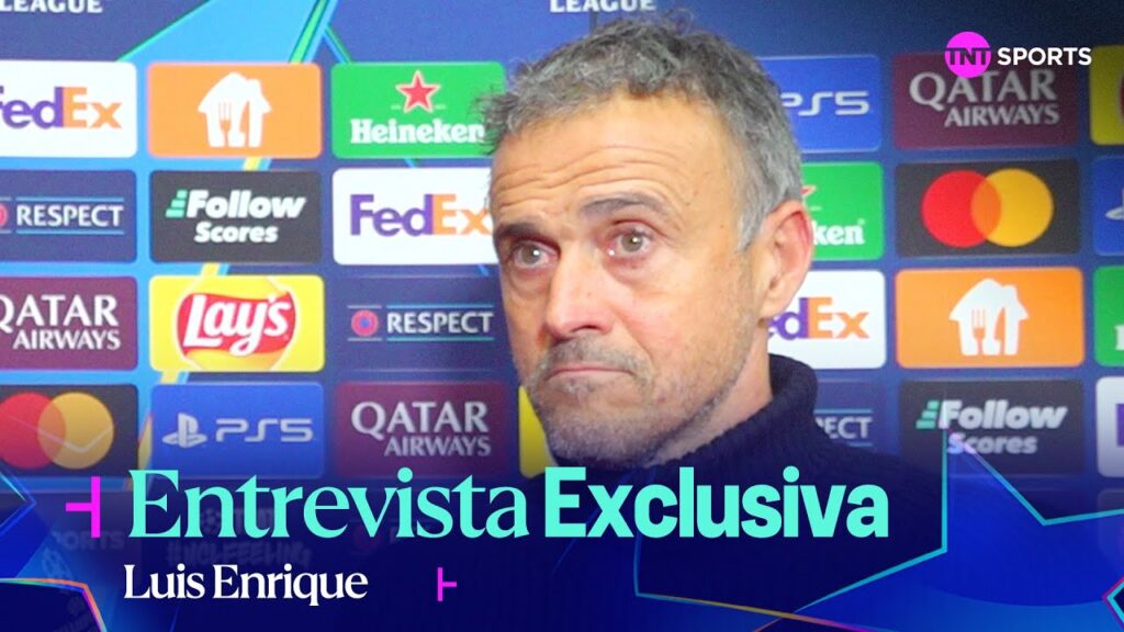 LUIS ENRIQUE: “EL FUTBOL ES UN DEPORTE INJUSTO” | SALZBURG VS PSG | CHAMPIONS LEAGUE | ENTREVISTA