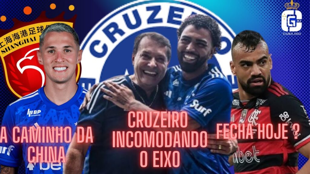 CRUZEIRO INCOMODANDO ELES / FABRICIO BRUNO FECHA HJ ? / VITAL A CAMINHO DA CHINA