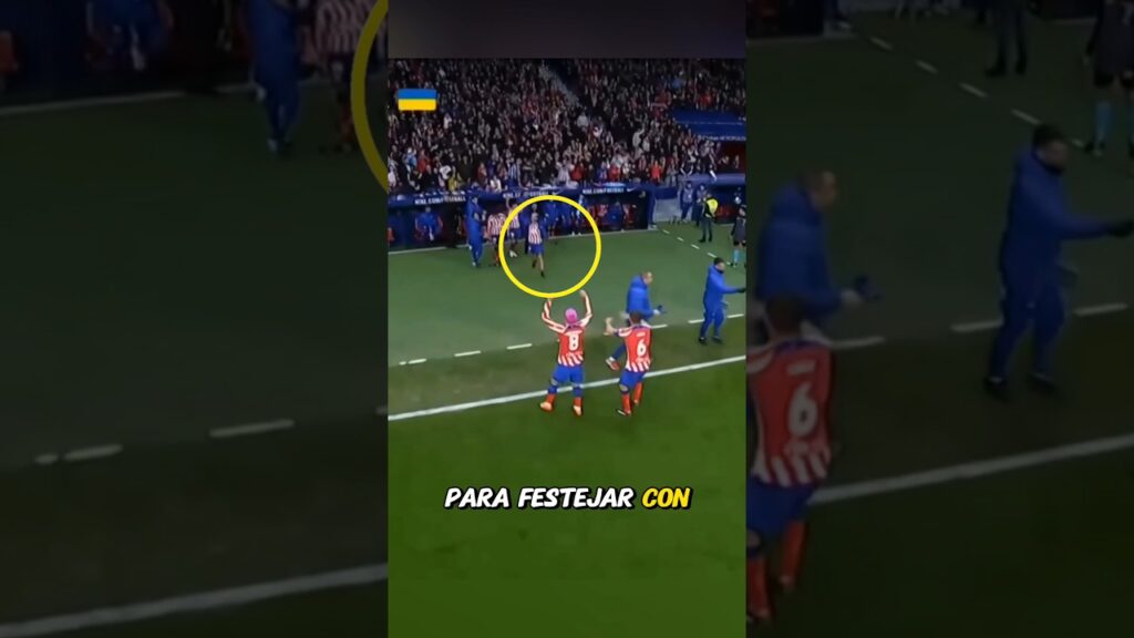 Angel correa tuvo el festejo más inédito de todos Angel correa tuvo el festejo más inédito de todos