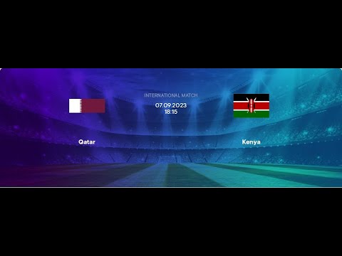 مباشر المباراة الودية بين قطر وكينيا