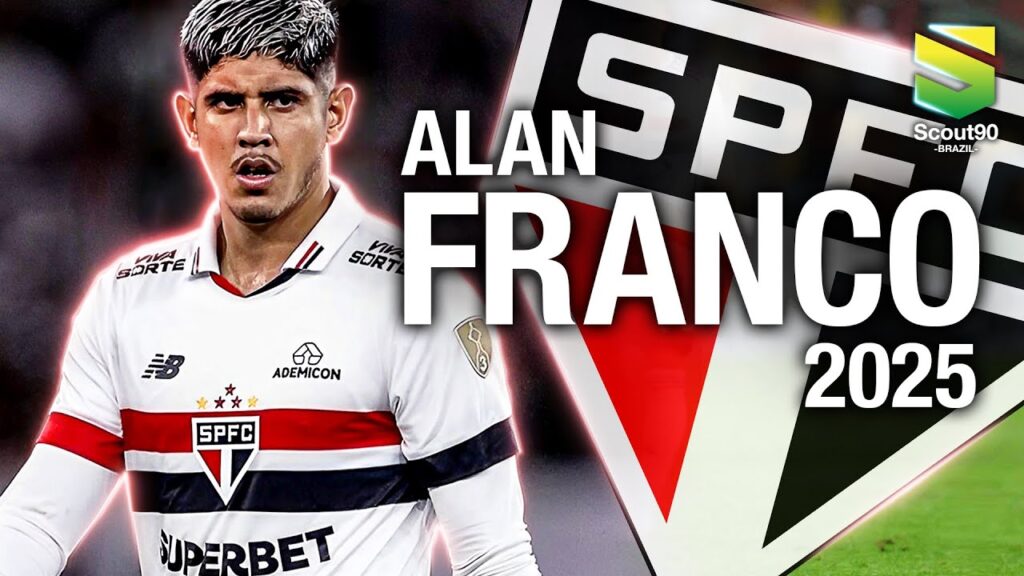 Alan Franco 2025 - Desarmes, Assistências & Gols - São Paulo | HD
