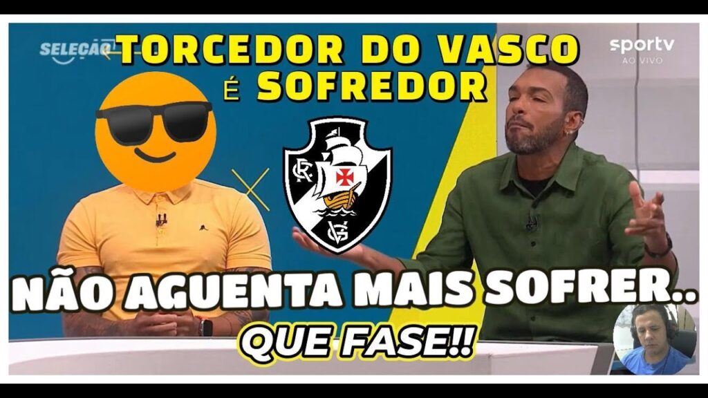 VASCO PRECISA GANHAR UM ESTADUAL A TORCIDA NÃO AGUENTA MAIS SOFRER CRITICA  RICHARLISON. DEBATE