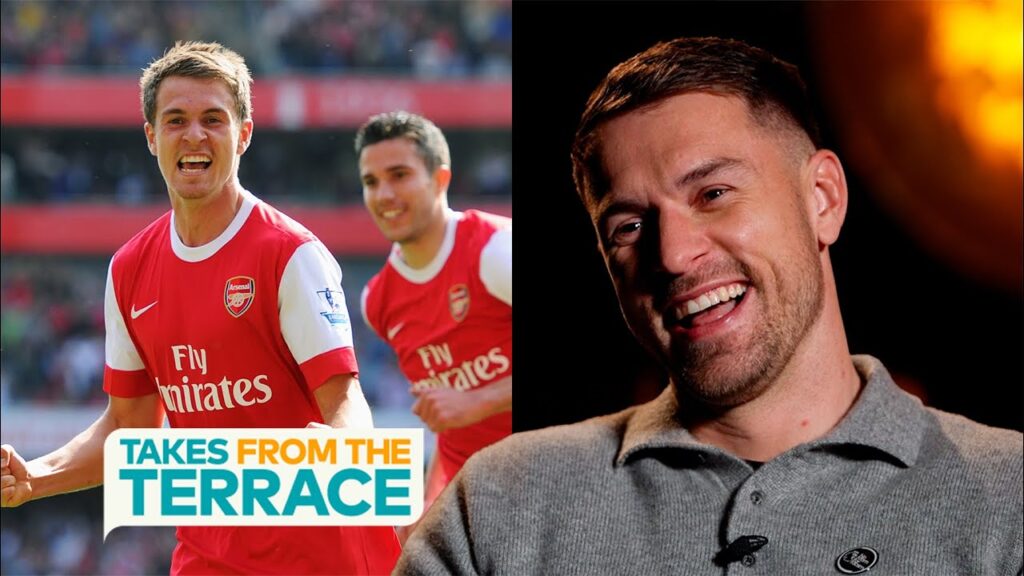 When Robin van Persie tried TO FIGHT Aaron Ramsey... after a win 😅 Ramsey on Ronaldo, Wenger & more