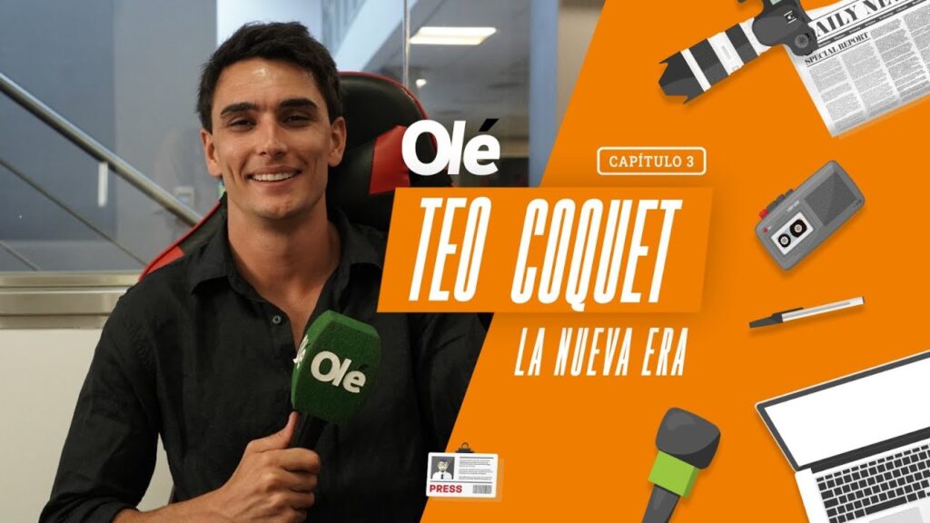 Teo Coquet, mano a mano con Olé: Factos, anécdotas y las coberturas en Qatar 2022 y la Euro 2024