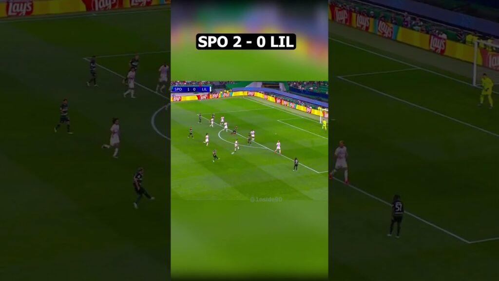 HIGHLIGHTS | Sporting CP 2 - 0 Lille #championsleague #sporting #lille #football