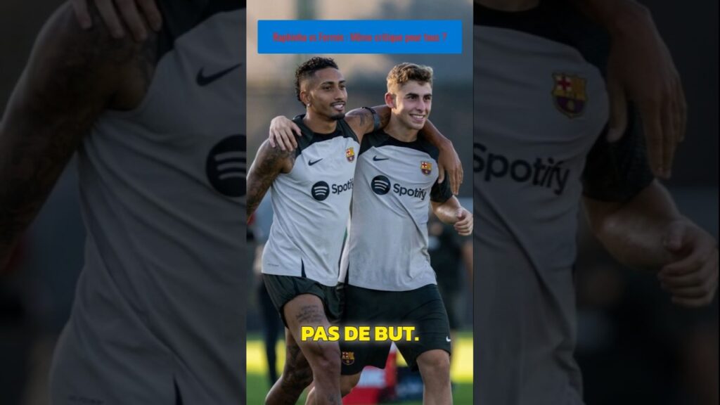 Raphinha et Fermin même combat ? #raphinha #ferminlopez #fcbarcelone #barça #flick