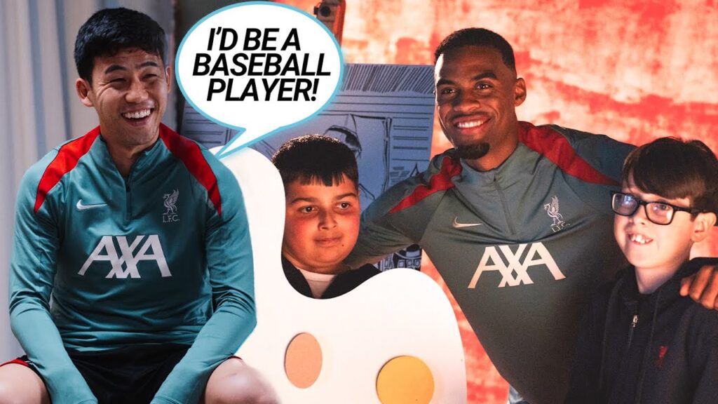 'You Can Ask Me Anything!' 😳 | Liverpool Players Quizzed By Kids | Gravenberch, Endo & Jaros