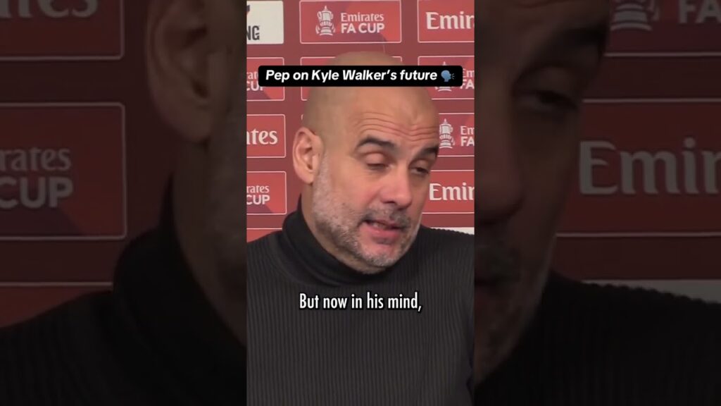 Pep Guardiola confirms Kyle Walker wants to leave and play abroad 🗣️