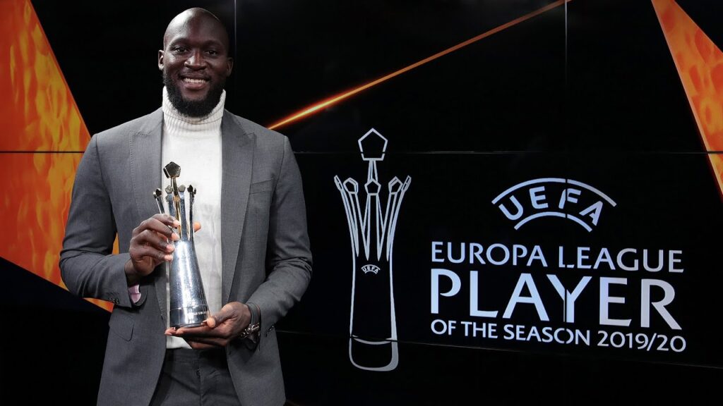 ROMELU LUKAKU | UEFA EUROPA LEAGUE PLAYER OF THE SEASON 2019/20 🥇⚫🔵👏🏻 [SUB ITA]
