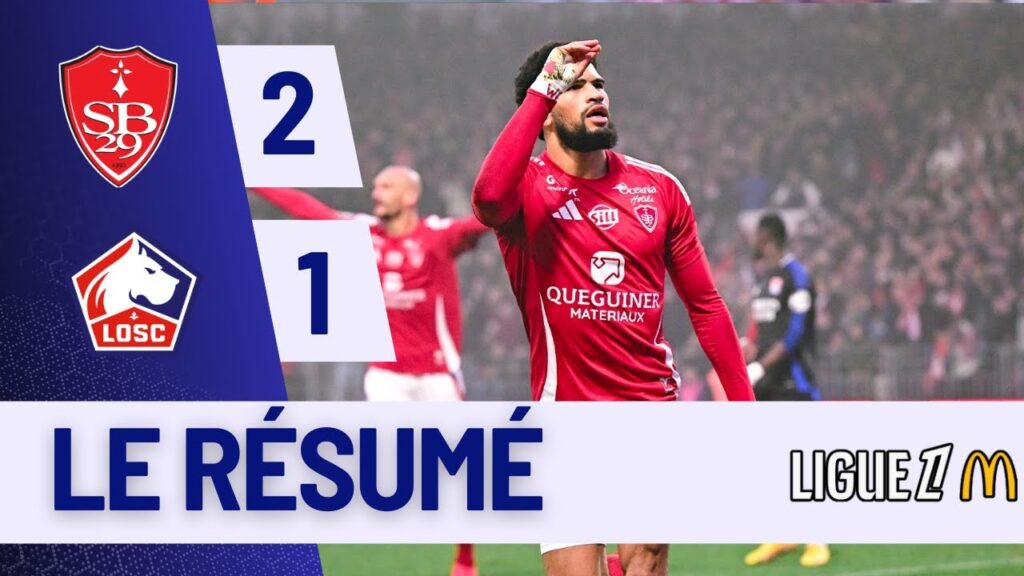 Stade Brestois - Lyon | 2-1 | Highlights | Ligue 1 2024-25 | Brest Lyon