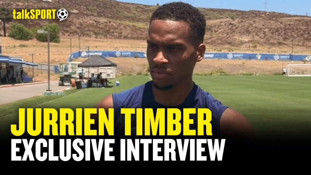 Jurrien Timber REVEALS Emotional RECOVERY From ACL Injury & His MOTIVATION For The Season! 🔴🔥