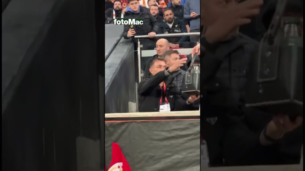 Fernando Muslera'nın Maçı Tribünden Takip Ettiği Anlar #shorts #muslera