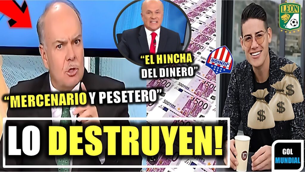 🔥JAMES RODRIGUEZ ES TRITURADO POR LA PRENSA EN COLOMBIA AL HABER RECHAZADO AL JUNIOR