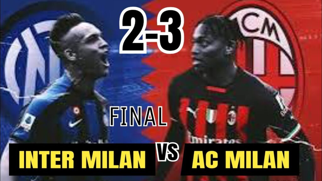 ⭕INTER-MILAN 2-3 | HIGHLIGHT ||Hernandez Goll Di Menit Akhir. AC Milan  Juara Supercoppa 2025.‼️