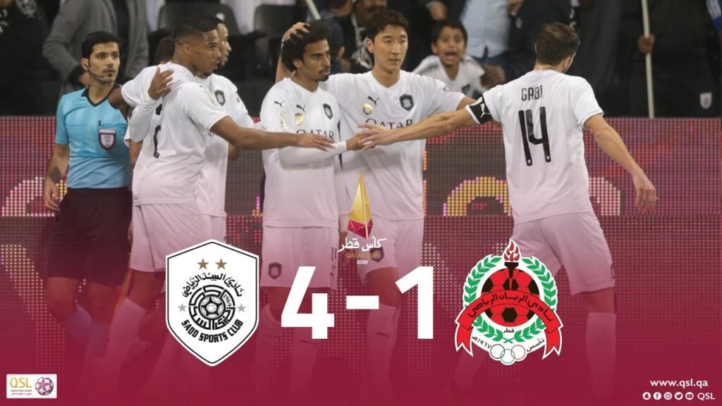 Al Sadd 4-1 Al Rayyan - Semifinal 2 #QatarCup2020