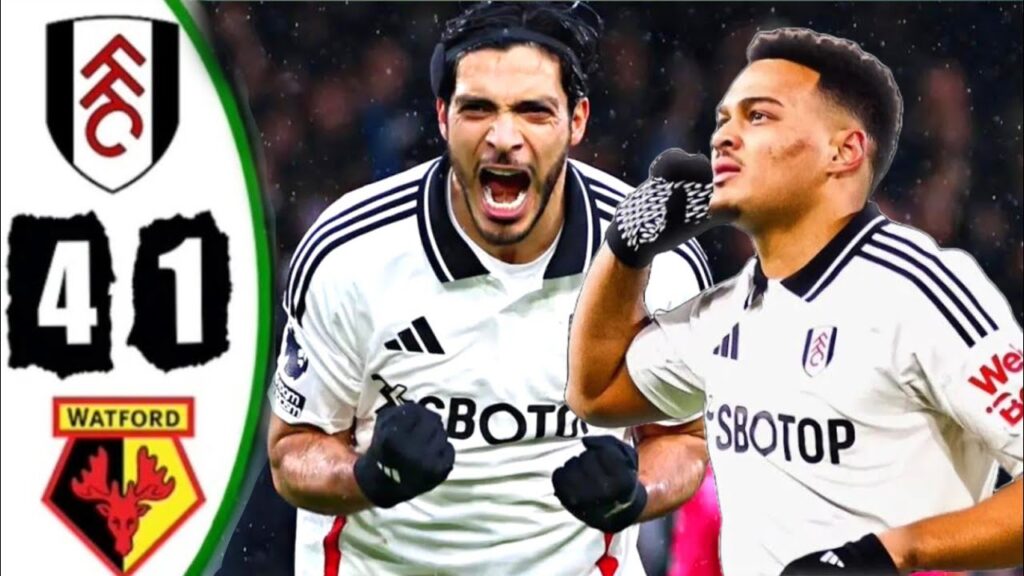 Fulham 4 - 1 Watford l Highlights & All Goals l FA Cup 2025
