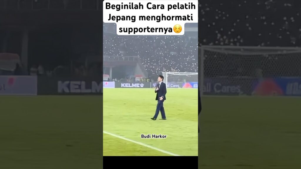 BEGINI CARA HAJIME MORIYASU MENGHORMATI SUPPORTER JEPANG 😊