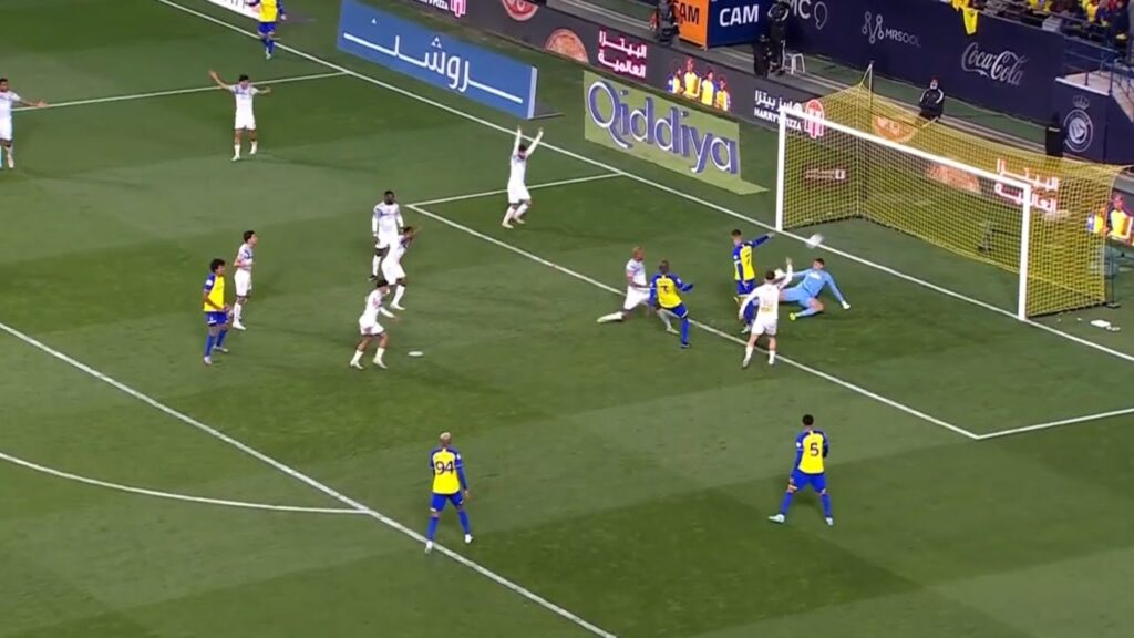 هدف النصر الثاني عبدالله مادو اسيست من كريستيانو الأسطورة/مباراة النصر و التعاون دوري روشن السعودي🔥🔥